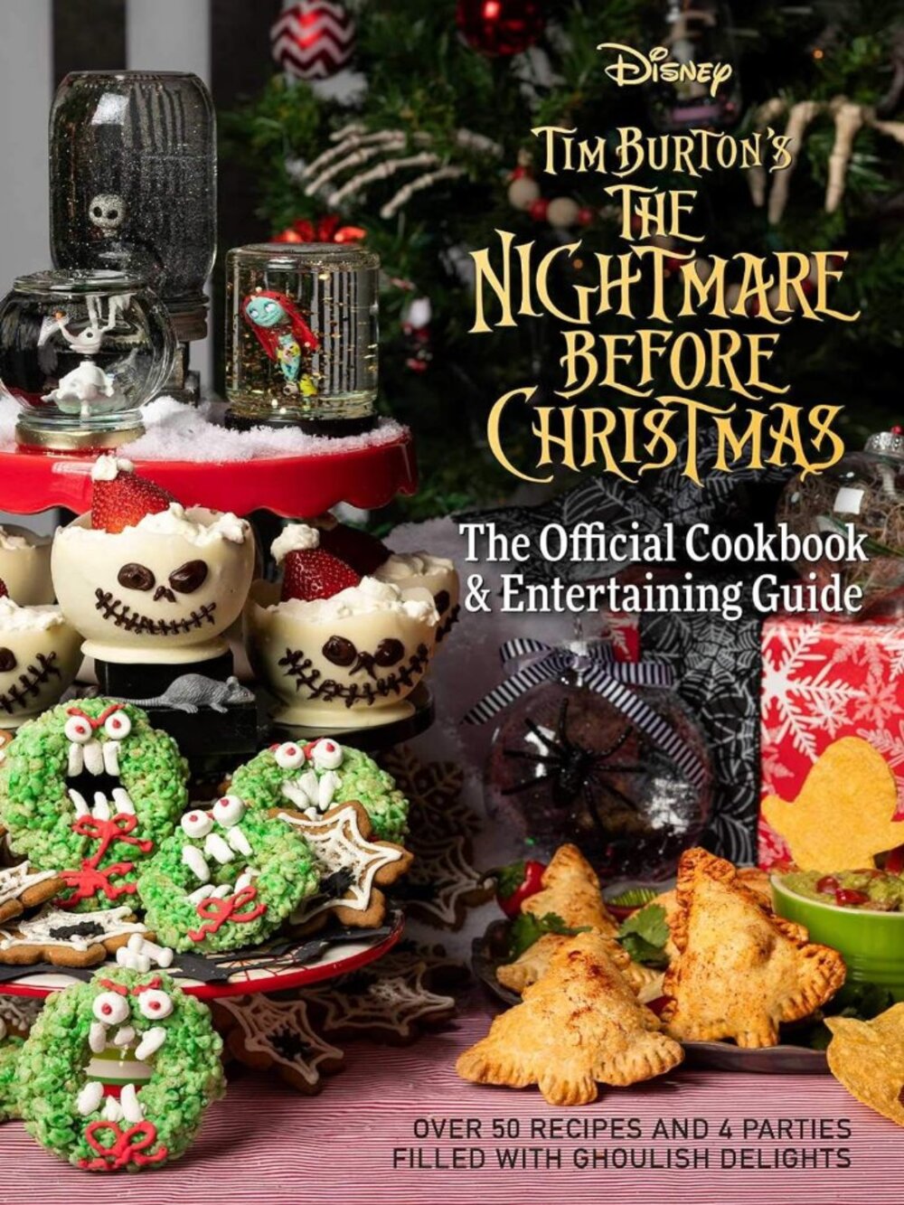 ⭐️ $10 - TIM BURTON'S NIGHTMARE BEFORE CHRISTMAS COOKBOOK + ENTERTAINMENT GUIDE